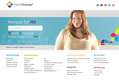 MerckEngage.com Redesign